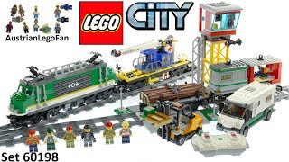 Lego City Cargo Train Speed Build - YouTube