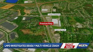 LMPD: 1 dead, 2 seriously injured in collision on Preston Highway