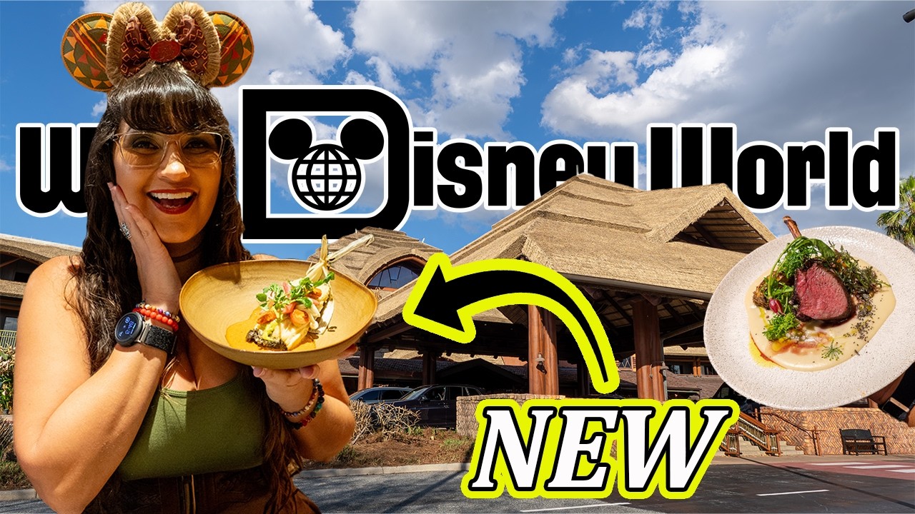 Jiko NEW MENU CHANGES 🦦 Disney World food update review 2026