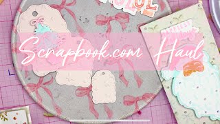 Scrapbook.com Haul with Links and Examples