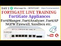 Day 2 - FortiGate Appliances and their work