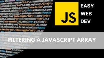 Filtering a Javascript Array