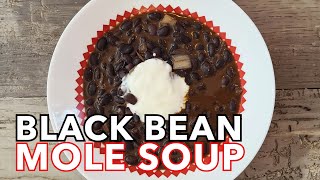 Black Bean Mole Soup