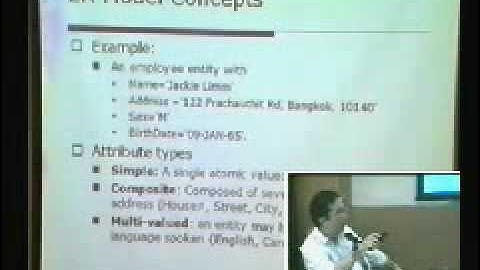 CPE452 - Advanced Database Concepts : Chapter 1 Part 3
