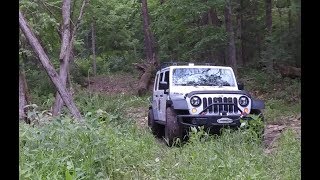Jeep - Rocky Creek Crossing - First Time - Ohio - June 2019