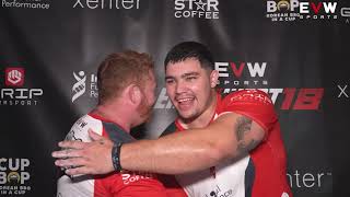 EVW 18 Post Match Interview | Riekerd Bornman