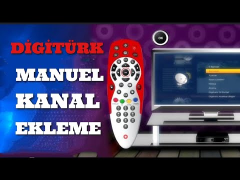 Digitürk Manuel Kanal Ekleme , Digitürk harici kanalları bulma