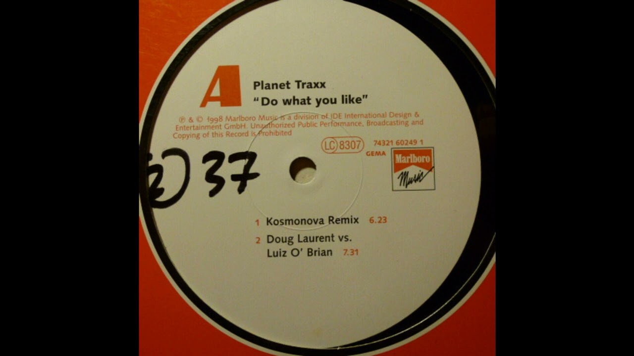 Planet Traxx - Do What You Like (Doug Laurent Vs. Luiz O'Brian Mix) (Trance 1999)