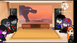 Rainimator friend's react to Godzilla Earth vs Doug Slick Shorts