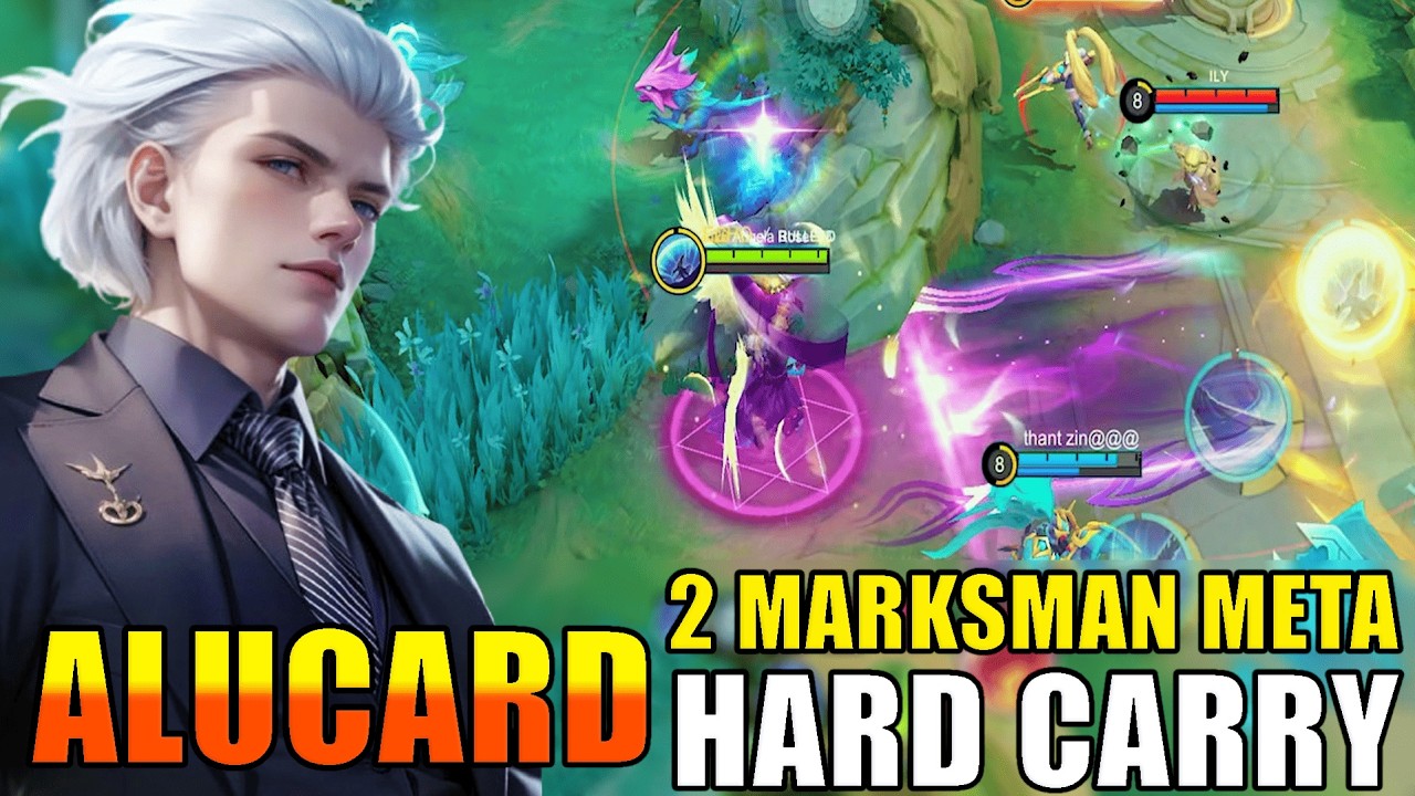 ALUCARD LATE GAME VS 2 MARKSMAN❗Build Top Global ❗ Best Build 2026❗Mobile Legends❗MLBB