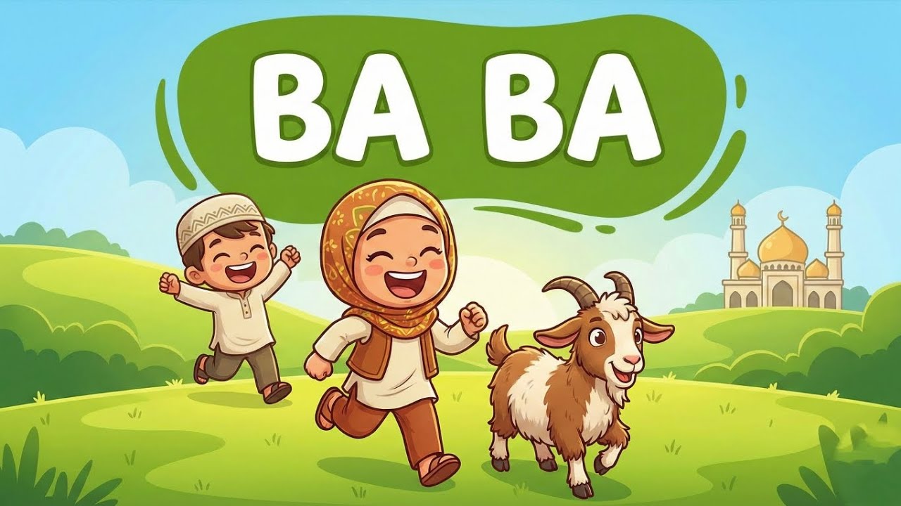 Ba Ba Green Sheep Muslim Version/ Baby cute green 💚 video 