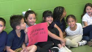 Graduating Seniors return to Ortiz Elementary School