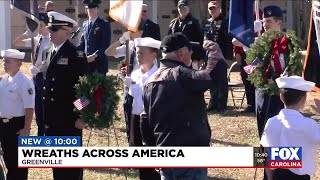 Wreaths across America held in Greenville