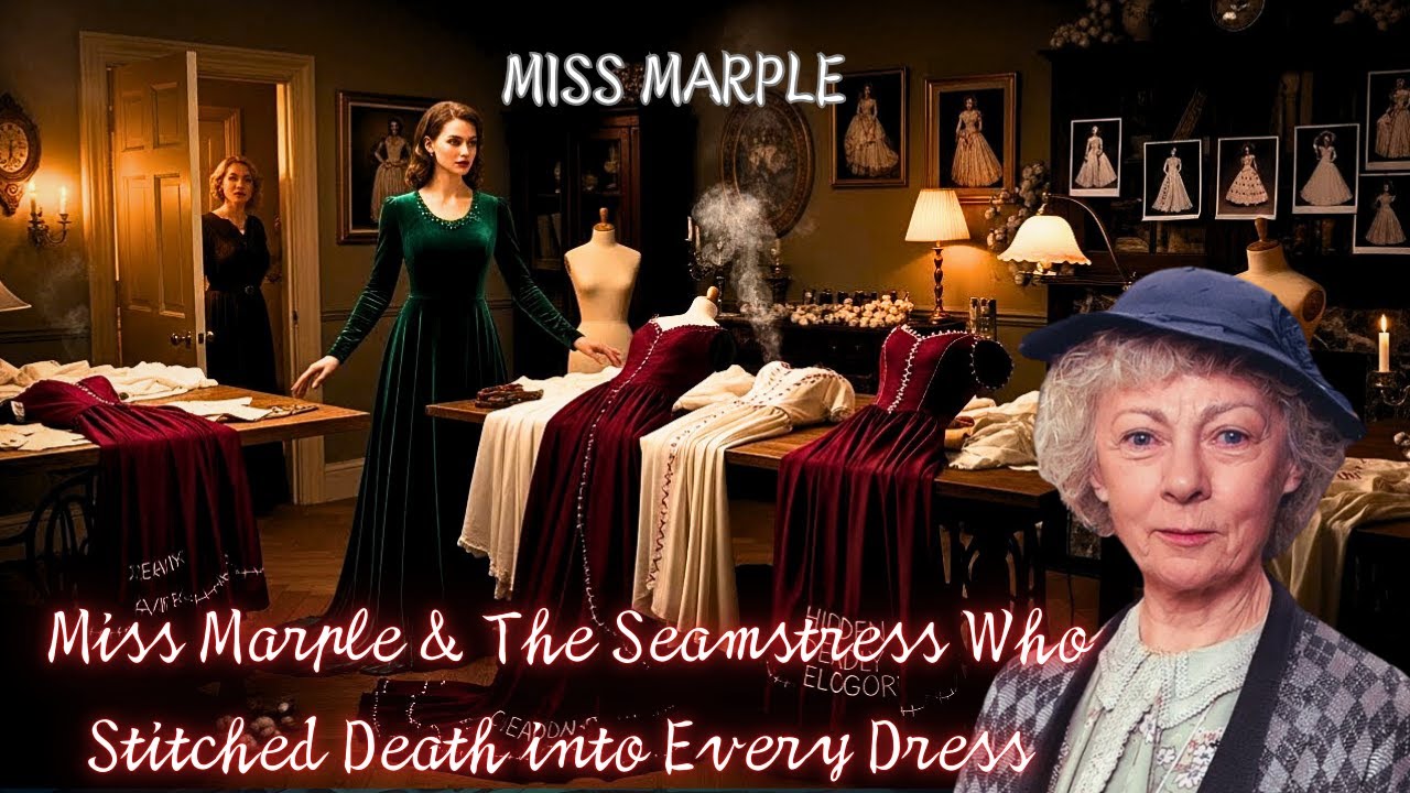 Miss Marple & The Seamstress Who Stitched Death into Every Dress |Miss Marple Mystery