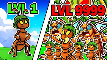 I BUILT The ULTIMATE CREATURE ARMY In Pocket Ants (movie)