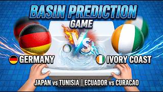 Germany vs Ivory Coast | Japan vs Tunisia | Ecuador vs Curacao Predictions (Simulation Highlights)