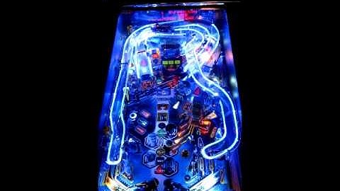 Tron Pro Gameplay (2) with Pin Bits Fiber Optic Ramp Illumination Kit Designed by Eli