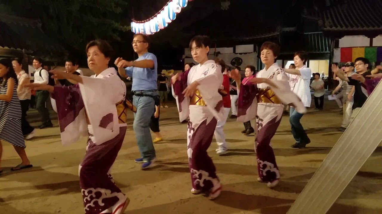 2017常光寺、美好家肇師ギネスに挑戦の練習～河内音頭‼
