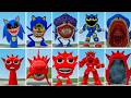 ALL SPRUNKI RADDY EATER VS ALL SONIC EXE MECHATITAN FAMILY ? in Garrysmod!,...