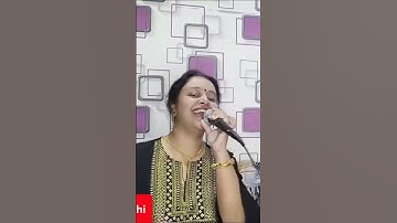 Aapki Aankhon Mein Kuch - Lata ji & Kishore K |Short Cover by Lakhi Roy during Aarohi Live | #shorts