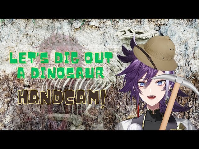 LET'S DIG OUT A DINOSAUR 🦖⛏️ (HANDCAM)のサムネイル