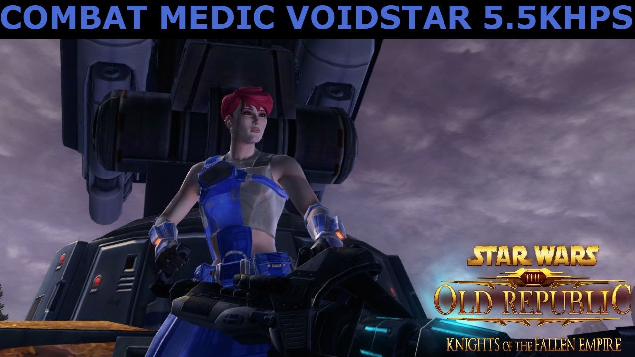 Swtor 5.0 PvP 70 Commando Combat Medic Voidstar (5.5K HPS!)