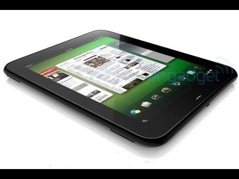 HP / Palm webOS TouchPad Tablet First Look