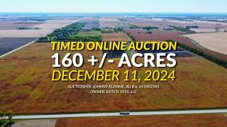 160 +/- Acre Farmland Auction | Kankakee County, Illinois | December 11, 2024