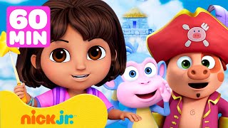 Dora |  ¡Cuentos de Piratas de Dora por 60 Minutos! con Boots | Dora & Amigos  | Nick Jr. en Español