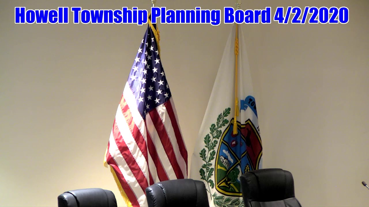 Howell Township Planning Board Meeting 4/2/2020 YouTube
