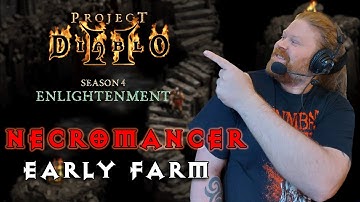 PD2 S4 BETA - Earlygame farming with Necro