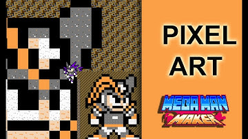 Mega Man Maker - Pixel Art in Mega Man Maker