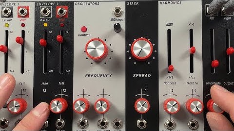 Sawtooth Stack - Panel Controls Overview
