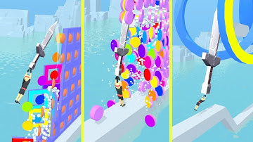 Rolly Slice - Very Satisfying and Relaxing ASMR Slicing Video Game