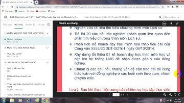 Hướng dẫn giáo viên tham gia tập huấn bồi dưỡng GVTHPT và CBQLCSGDPT