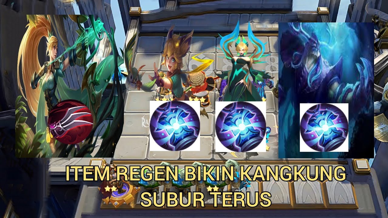 HERO KANGKUNG GUARDIAN DI KASIH ITEM PAMUNGKAS MUSUH NYERANG GELI-GELI GUYS - MAGIC CHESS