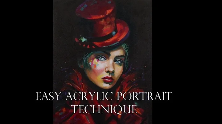 Easy Acrylic Portrait Technique thumbnail