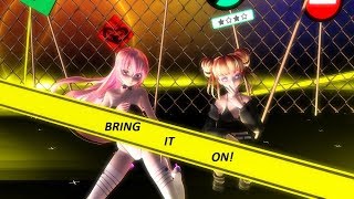 【雪の結晶ft.レ】 劣等上等 Bring it on! 【MMDカバー】             #utau #yukinokesshou #re