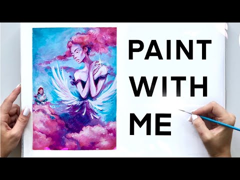Filling My Sketchbook | Paint with Me | Artist Mindset & Intention