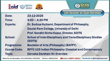 Carvaka Darshan: An Overview