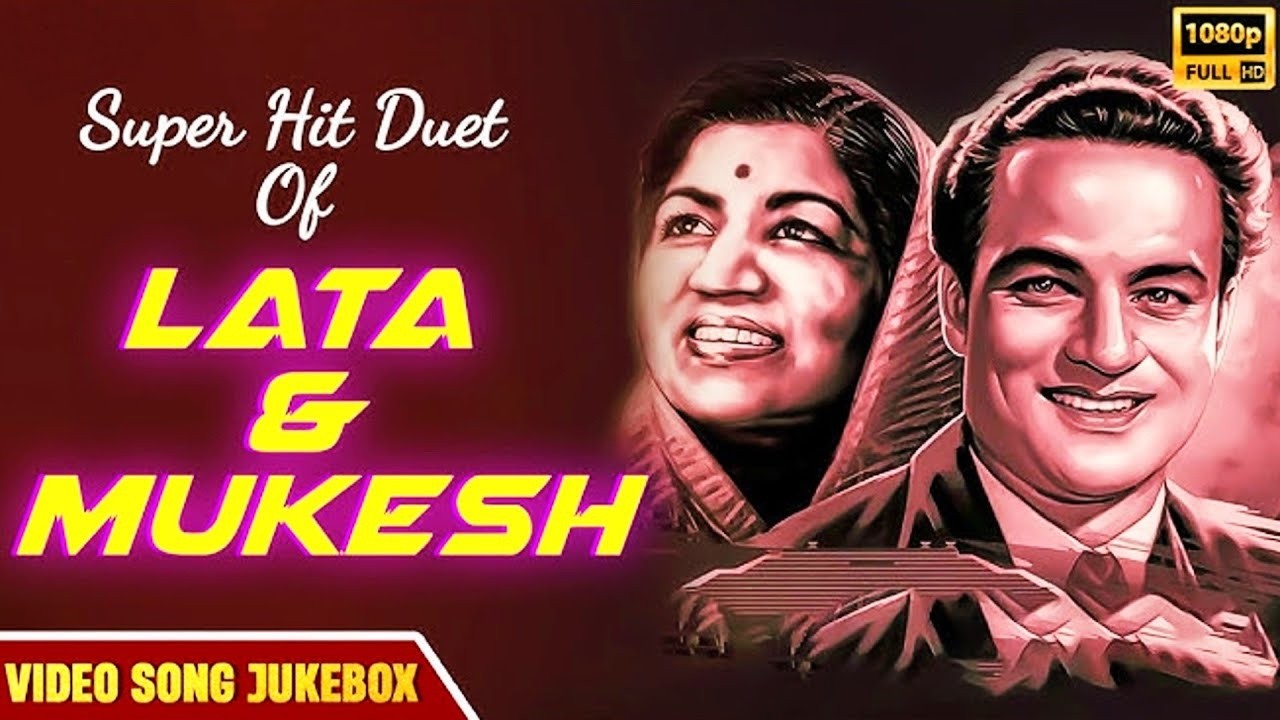Evergreen Love Songs by Mukesh & Lata Ji | Classic Bollywood Hits