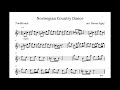 Norwegian Country Dance (Violin/Flute) - Sheet Music Play-Along