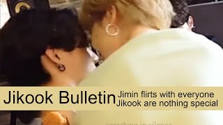 Jikook aren&#39;t special | Jimin kisses all members | Jimin is a flirt boy argument | Jikook Bulletin