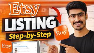 Etsy Listing With SEO Step by Step (2026) | Complete Beginner Guide to Create & Optimize Listings