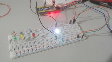 Desvanecimiento de un led con una señal PWM.