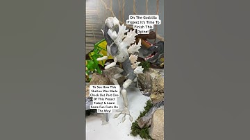 Godzilla Stop Motion Project Back To Spikes - How To Make (1954) Gojira