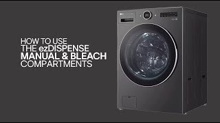 Lg Frontload Washers How To Use Other Cleaners With Ezdispense