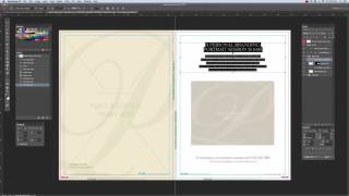 Editing Text: Type Tool to make text boxes, Change Fonts & Colors