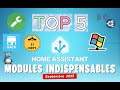 Top 5 modules indispensables sur Home Assistant