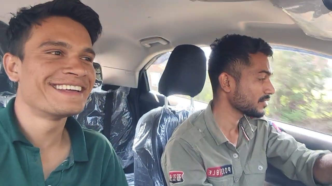 Morning village vlog my friend bhuraa and tata nexon 